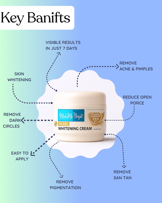 Makemebright pearl whitening cream