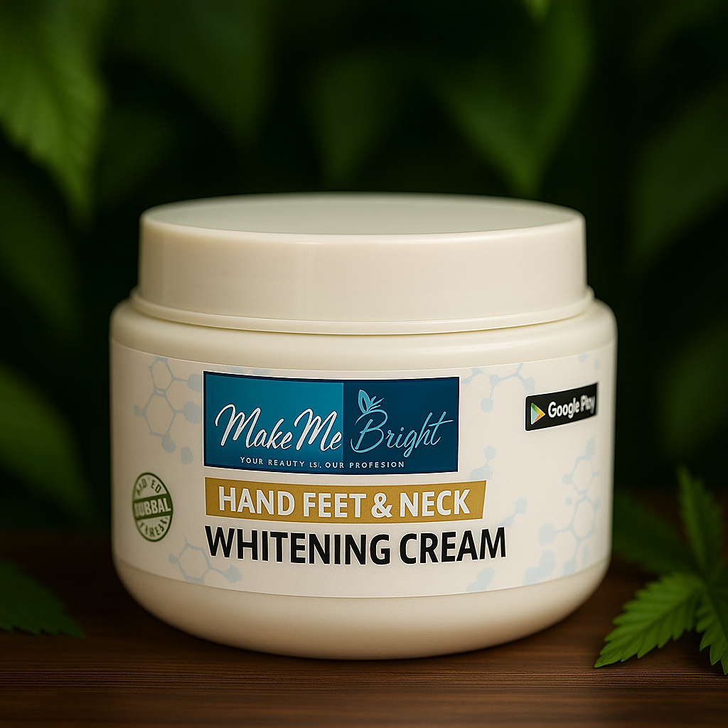 Makemebright hand feet and neck whitening cream