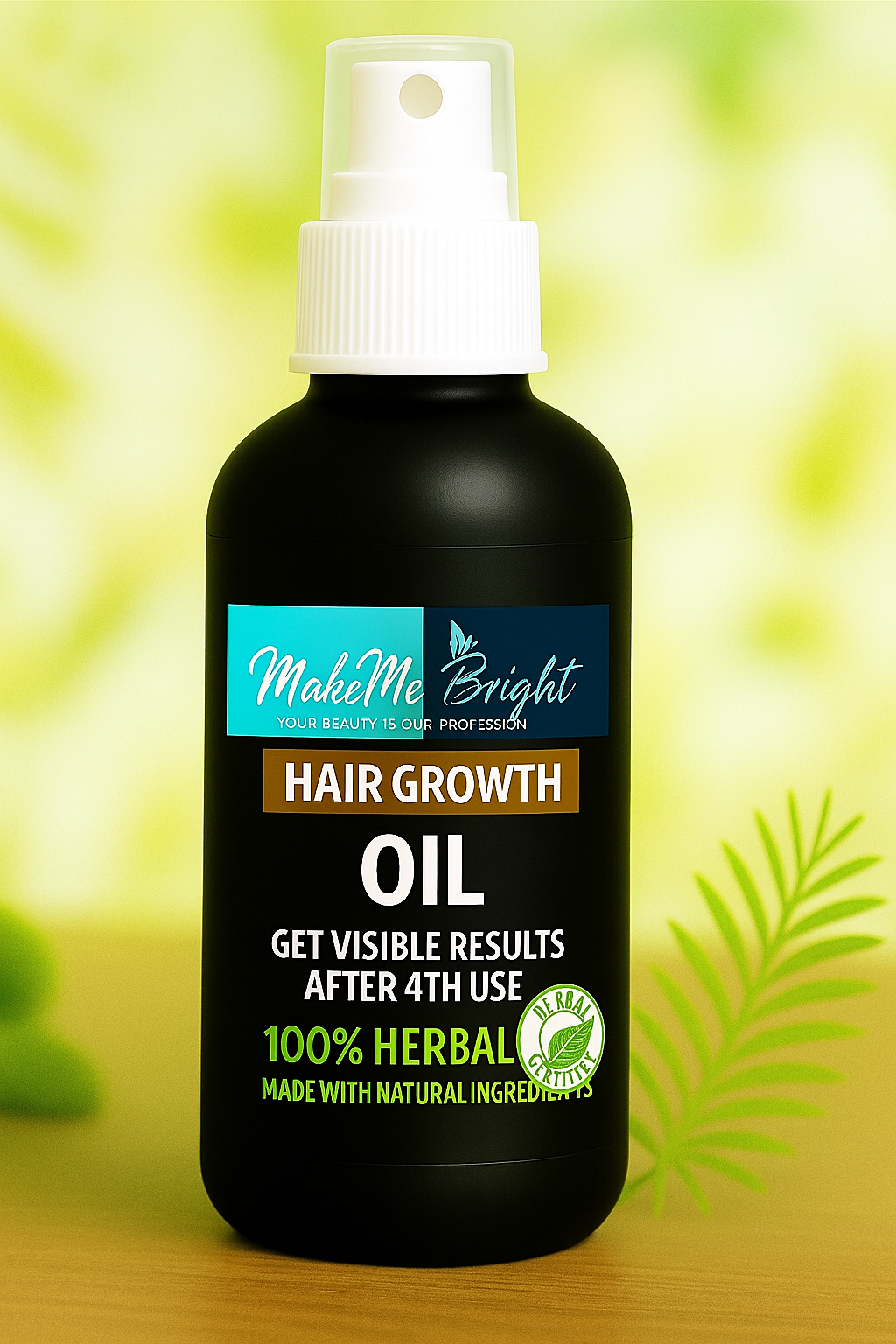 Makemebright hair growth oil