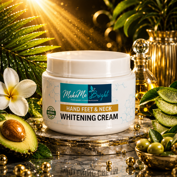 Makemebright hand feet and neck whitening cream