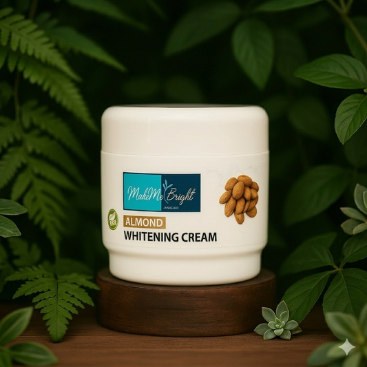 Makemebright almond whitening cream