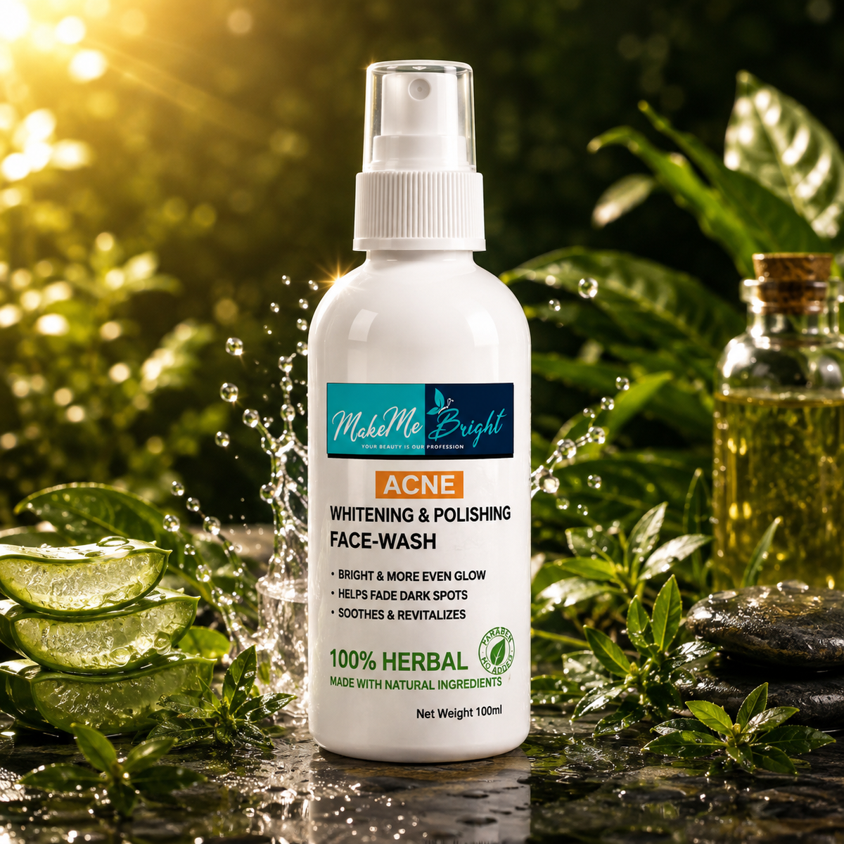 Makemebright acne whitening polishing