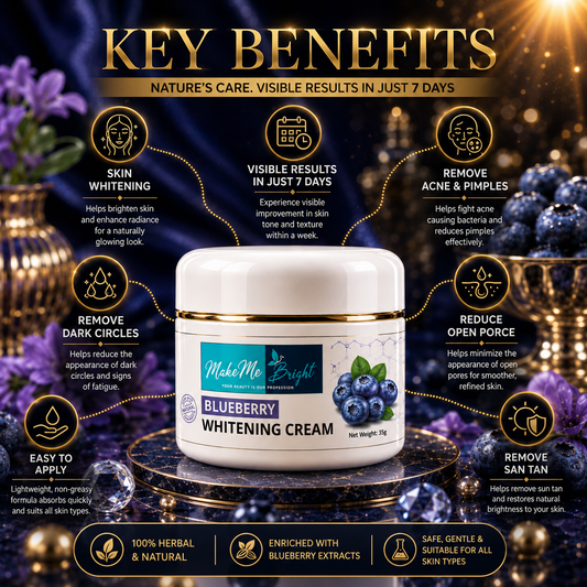 Makemebright Blueberries whitening cream