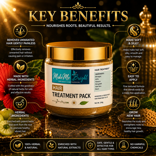 Makemebright hair tretment pack